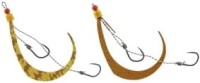 JACKALL BinBin Switch Spare Rubber Hook Set #9/#9 F-0309 Ebi Ore & Cola Set (2Set)