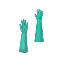 HANSHIN TG-953 Nitrile Gloves Long L Green