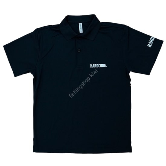 DUEL Hardcore Dry Polo Shirt (Black) M