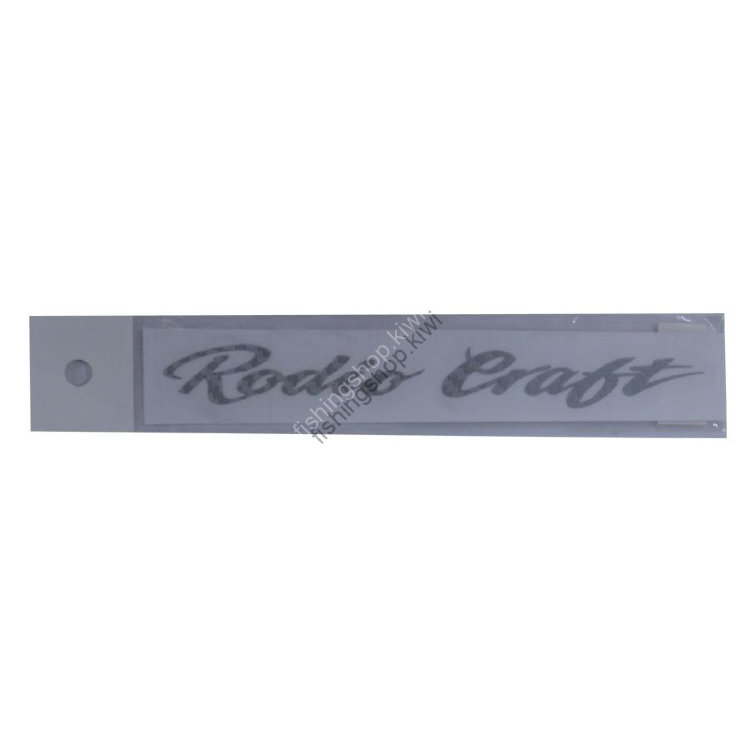 RODIO CRAFT Real Carbon Pattern Sticker Small Silver