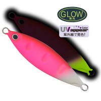 ANGLERS REPUBLIC PALMS Slow Blatt Cast Crater Lake Shore Slow 15g #MSL-261 UV Matte Pink Spotted Glow