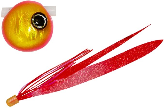 JACKALL NamariShiki BinBin Dama Slide 100g #F180 Pink Gold / Red Gold T+