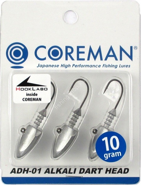 COREMAN Alkali Dart Head 10g #1/0