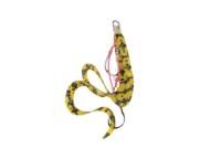 START Replacement Unit Triple Hook Short Curly M #64 黄色斑马 (2个)