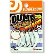 JUNGLE GYM Dump Rocker Ring [Black] #3/0 (4pcs)