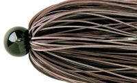DEPS RR Jig Head 1.7g Fine Rubber Skirt 06 Brown