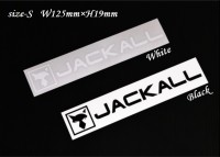 JACKALL JK Cutting Sticker Chohoukei S #Black
