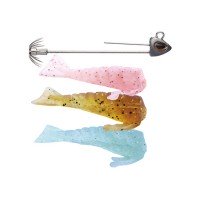 RAPALA STORM GOMOKU JIG Head EGI Shrimp Deep GJEE15D-BTSET