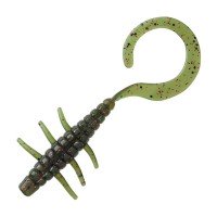 VALLEY HILL Shrimp Curly 3 inches 10 Water Melon / Red Flakess