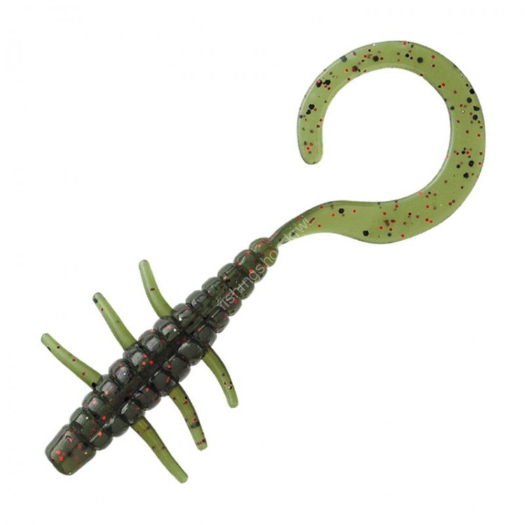 VALLEY HILL Shrimp Curly 3 inches 10 Water Melon / Red Flakess