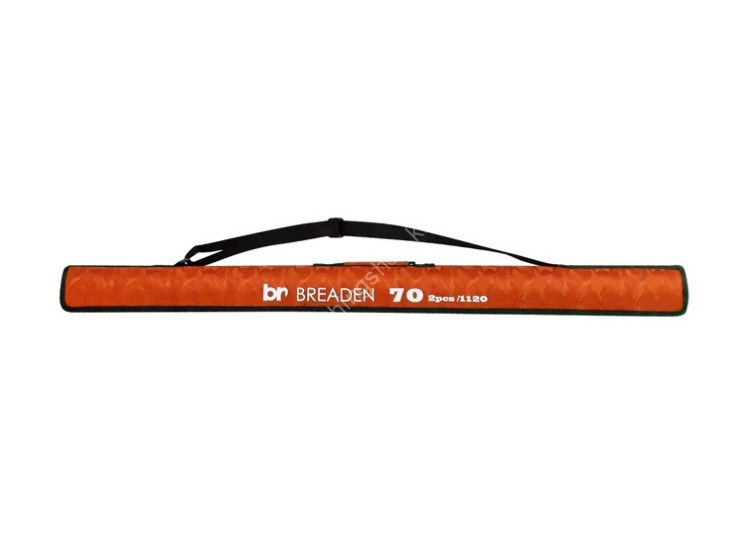 BREADEN Rod Case Semi-Hard Multi Hold 70 #Orange