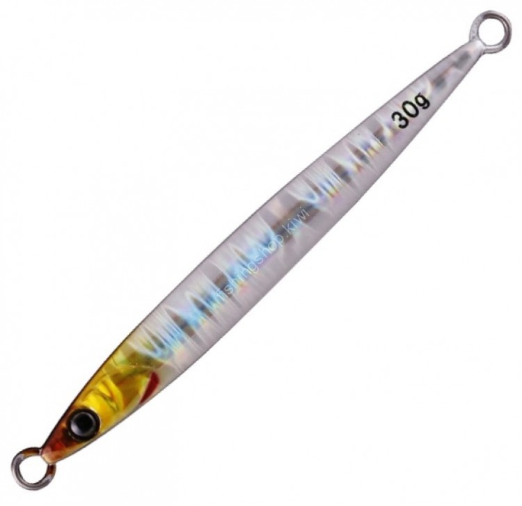 JACKALL Big Backer Jig Slide Stick 60g #Shirasu Silver / Magma Wave Holo