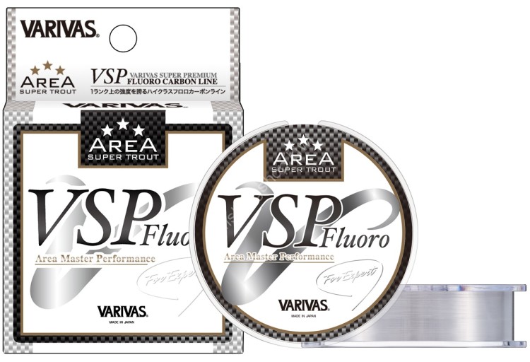 VARIVAS Super Trout Area VSP Fluoro [Natural] 100m #0.3 (1.5lb)