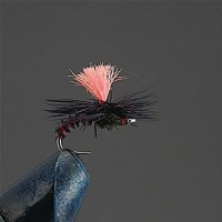 VALLEY HILL Complete Dry Fly D13 Peacock Parachute RE