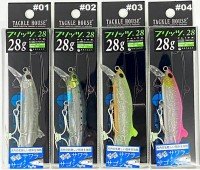 TACKLE HOUSE Flitz.28g Bay Spanish Mackerel #04 Reaction Pink