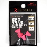 KIZAKURA Zensoh Knot Protector Current Receiver Type [Pink] M (4pcs)