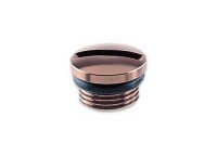 WHIPLASH FACTORY Serpent Bite Handle Knob Replacement Cap S #Gunmetal