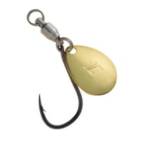 MAJOR CRAFT Blade S-Hook/S Easy Blade Single Hook Slow #10 #001 Gold