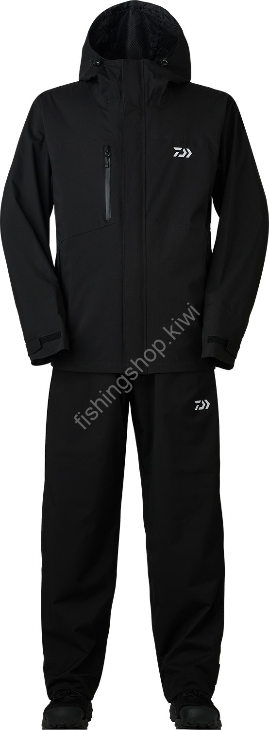 DAIWA DR 3824 Rainmax Rain Suit Black XL Wear buy at Fishingshop.kiwi