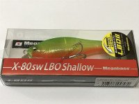 MEGABASS X-80 SW LBO shallow L click V p raster