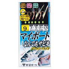GAMAKATSU My Boat Nandemo Sabiki 6 Piece Rig 10-2