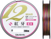 DAIWA UVF Kohga Sensor 12Braid +Si [10m x 5colors] 200m #1 (22lb)
