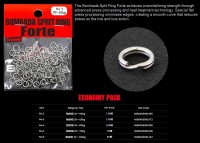 BOMBA DA AGUA Bombada Split Ring Forte #2 (Economy Pack)