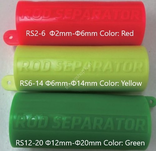 TN SEISAKUSHO Rod Separator RS12-20 (1pcs) Green