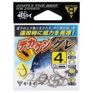 GAMAKATSU Deca Kengure [Brown] #4 (17pcs)