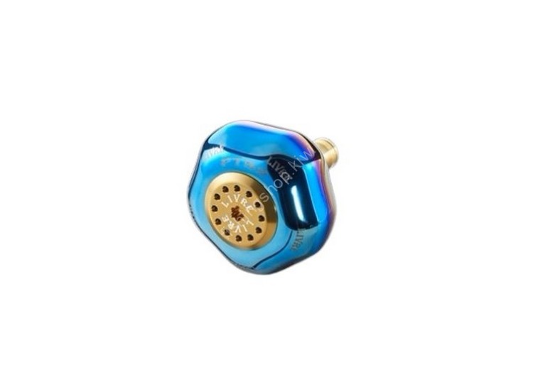 LIVRE PT52 Handle Knob for Daiwa L #Fire/Gold
