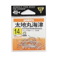 GAMAKATSU Futoji Marukaizu [White] #14 (16pcs)