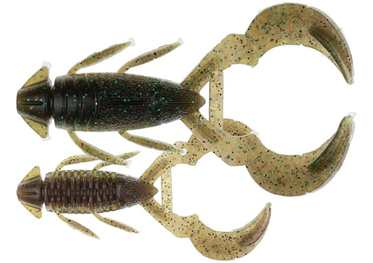 IMAKATSU Bushido 4" #331 Castaic/Red Green Glitter