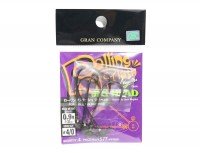 VARIVAS Rolling Flash Jig Head [NS Black] 0.9g #4/0 (4pcs)