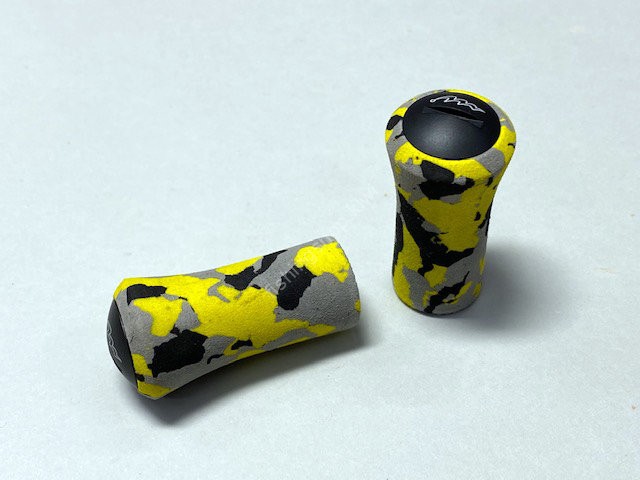 MIBRO 3C Handle Knob 2 pcs. #07 Yellow Camouflage Reels buy at