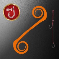 MATSUOKA SPECIAL Alpha 80mm with Hooks #Orange
