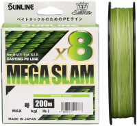 SUNLINE SaltiMate Mega Slam x8 [Bright Green] 200m #4 (65lb)