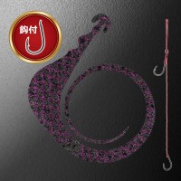 MATSUOKA SPECIAL Next Mugen 120mm with Hooks #Gray Dot Purple
