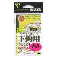 GAMAKATSU Wakasagi Rig Hook W188 #1.5