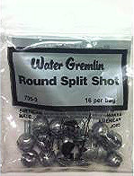 Water Gremlin No.735-3 Round Split Shot 3