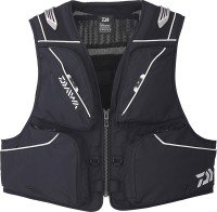 DAIWA DV-3023 Fishing Short Vest Black 2XL