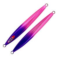 JACKALL Anchovy Metal Type-I 100g #Bay Purple / Pink Glow Edge