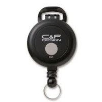 C&F DESIGN CFA-72/BK Pin-on Reel Black