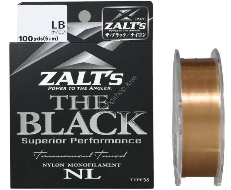 LINE SYSTEM Zalt's The Black Nylon [Gold] 100yds #1.2 (5lb)