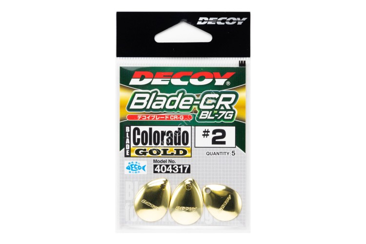 DECOY BL-7 Blade CR Gold #4