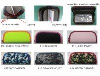 CORMORAN Spoon Wallet R #10 Black / PK