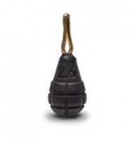 FISH ARROW Down Shot Sinker Tungsten [Matte Black] 2.6g (4pcs)