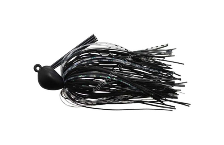 ISSEI AK Rubber Jig Jr. 9.0g #14 Black Shiner