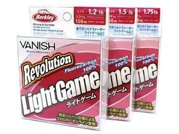 BERKLEY Vanish Revolution Light Game [Clear] 150m #0.4 (1.5lb)