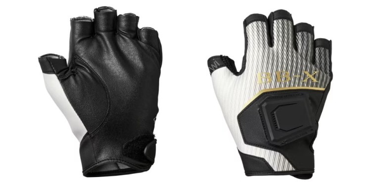 SHIMANO GL-111V Limited Pro Titanium Alpha Gloves 5 (BB-X White) L