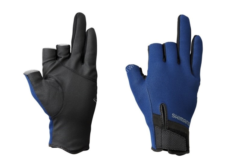 SHIMANO GL-014V Titanium Alpha Gloves 3 (Deep Blue) M